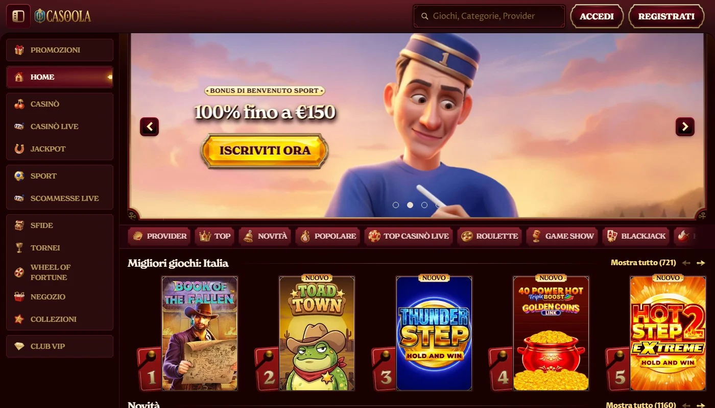 paysafecard casinos: la pagina principale di Casoola